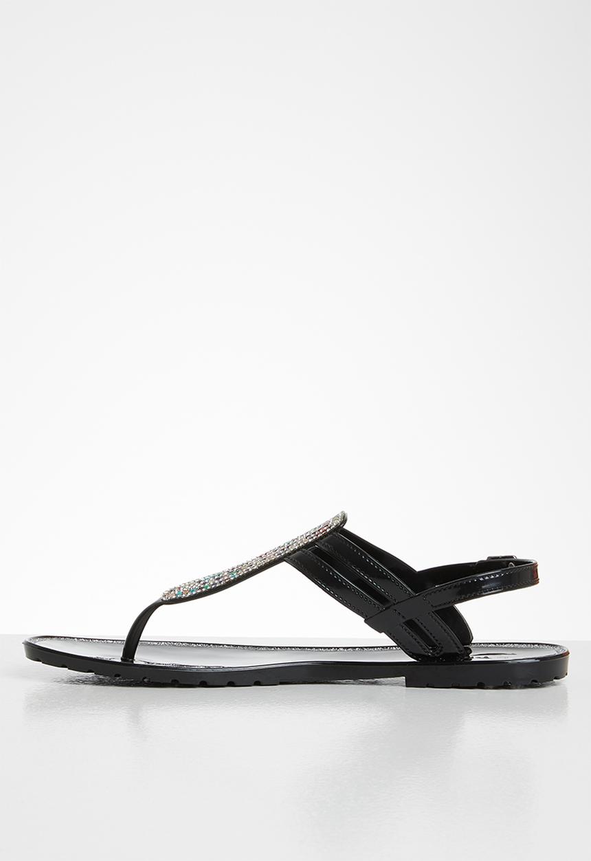 Plum - Danti sandal - black