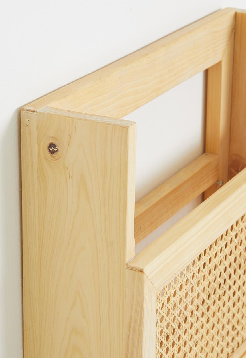 Sixth Floor - Mika cane wall shelf - natural 