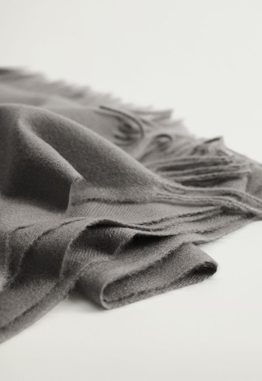 MANGO - Scarf sweet - grey