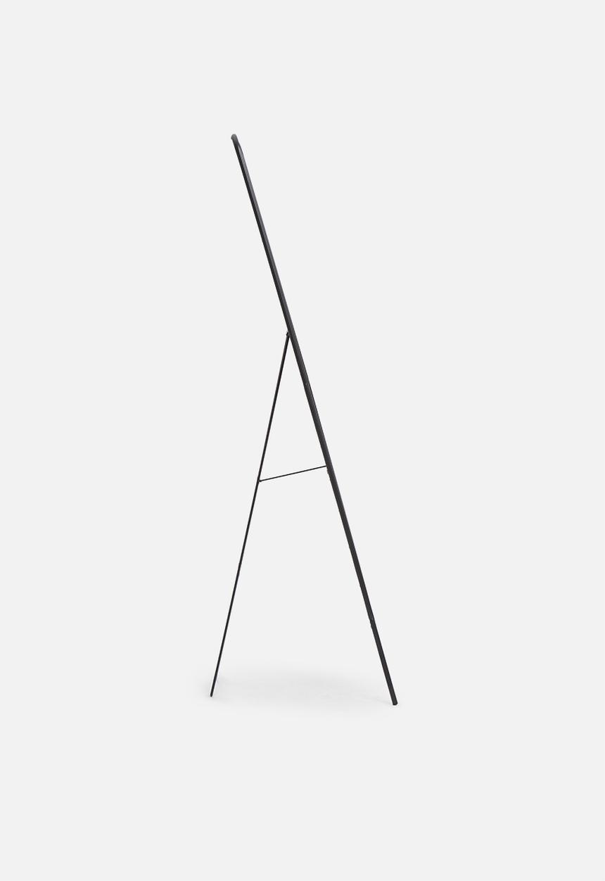 H&S - Metal frame standing mirror - black