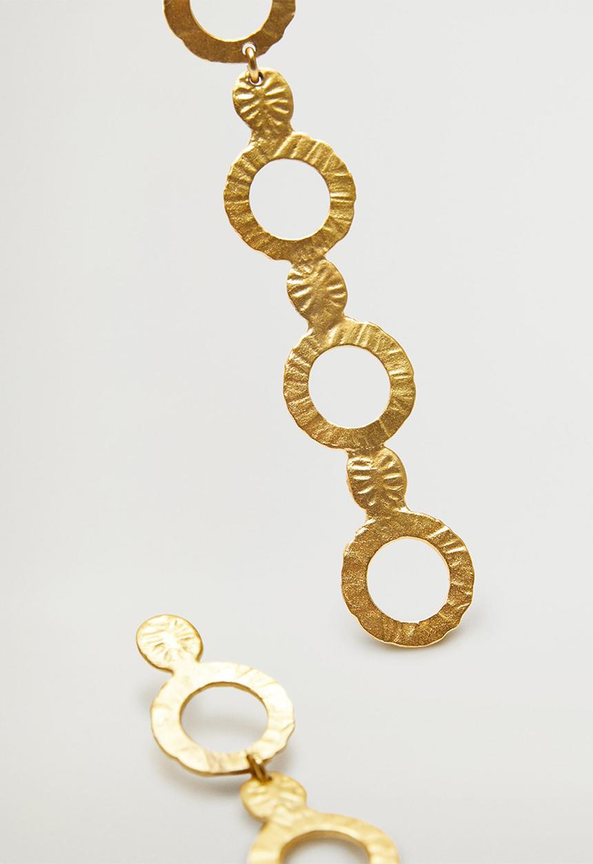 MANGO - Sisi earrings - gold