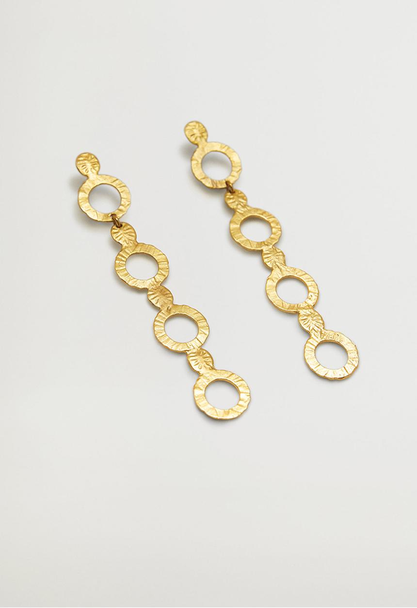 MANGO - Sisi earrings - gold