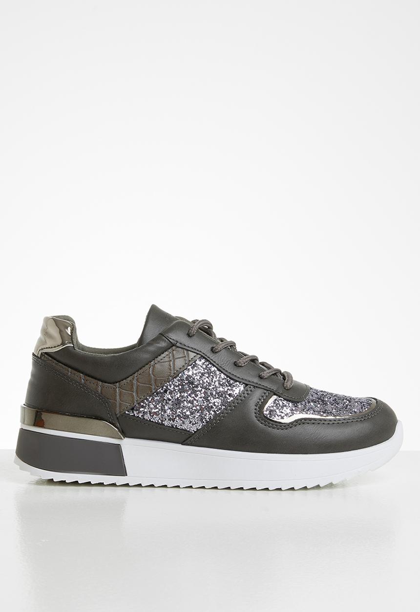Tom Tom - Honey glitter sneaker - grey