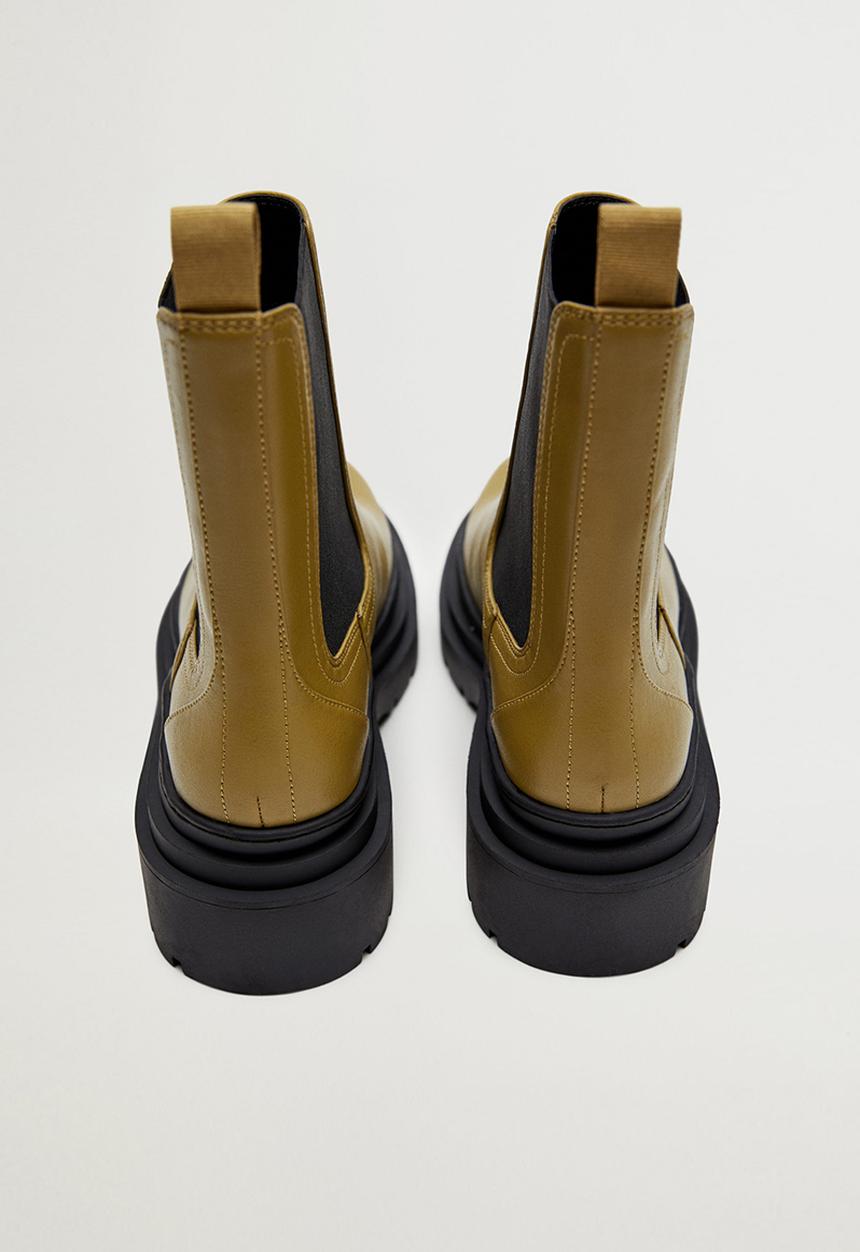MANGO - Nacho boot - dark green