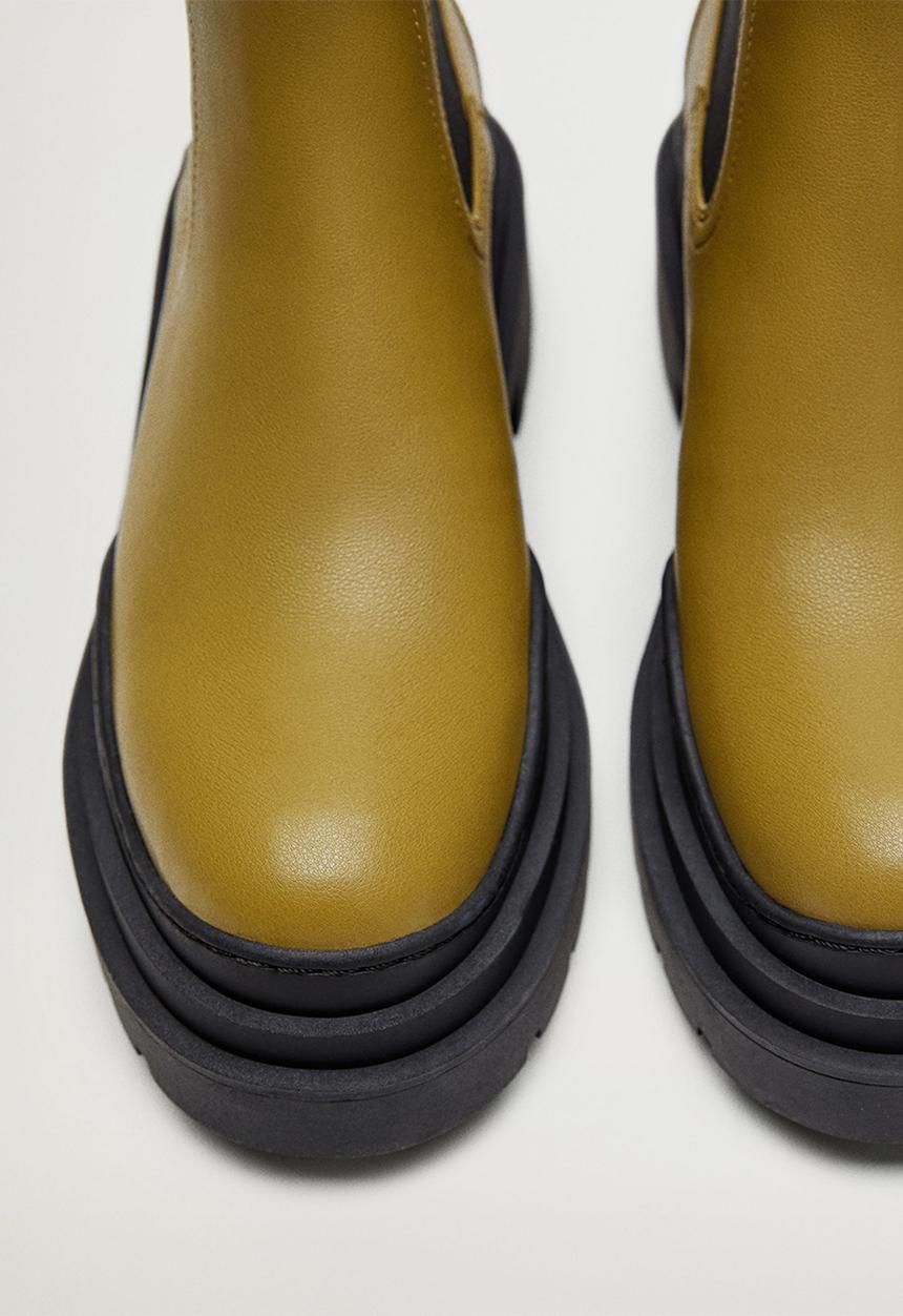 MANGO - Nacho boot - dark green