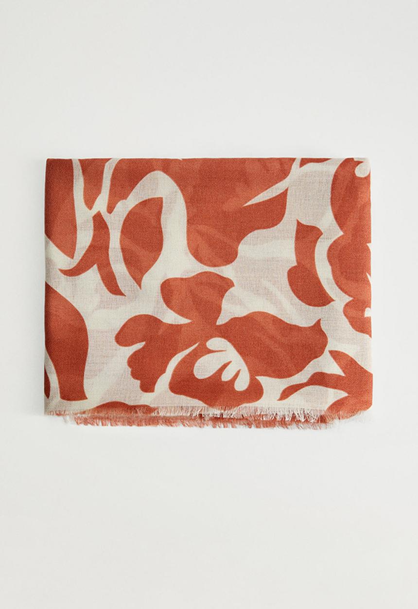 MANGO - Foulard vita - red