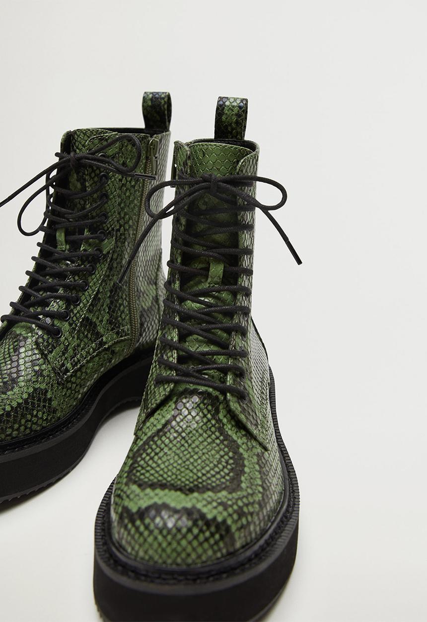 MANGO - Nicola boot - green