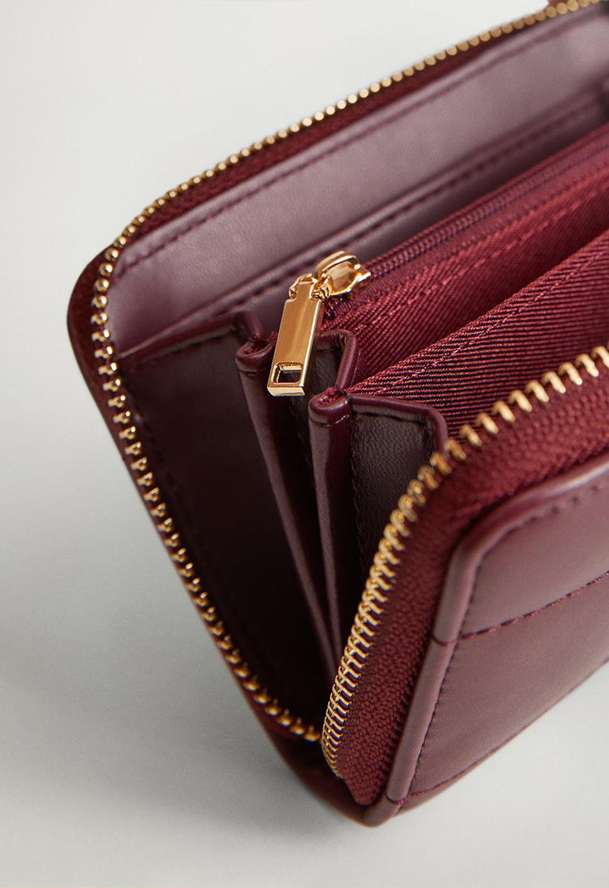 MANGO - Purse ginni - burgundy 