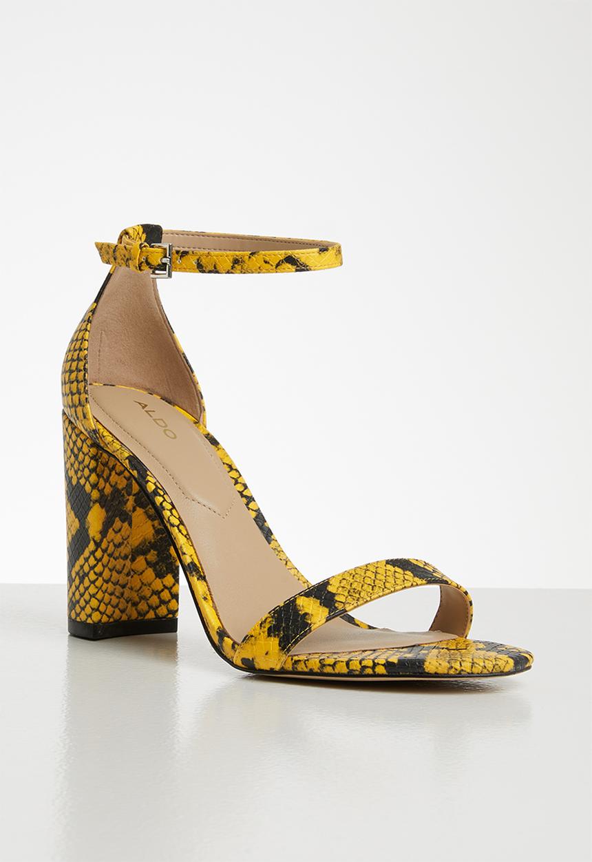 ALDO - Okraina heel - yellow & black