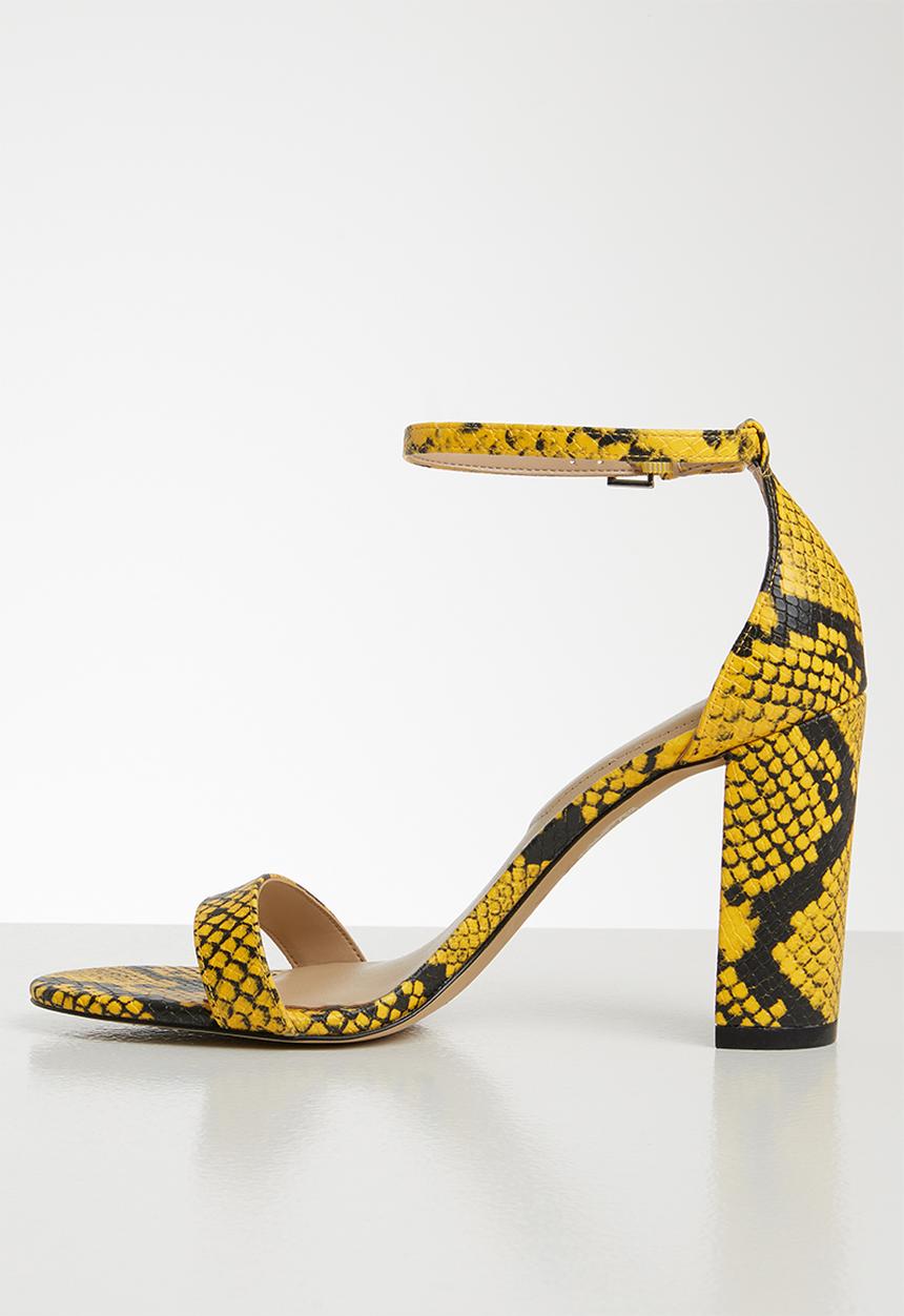 ALDO - Okraina heel - yellow & black