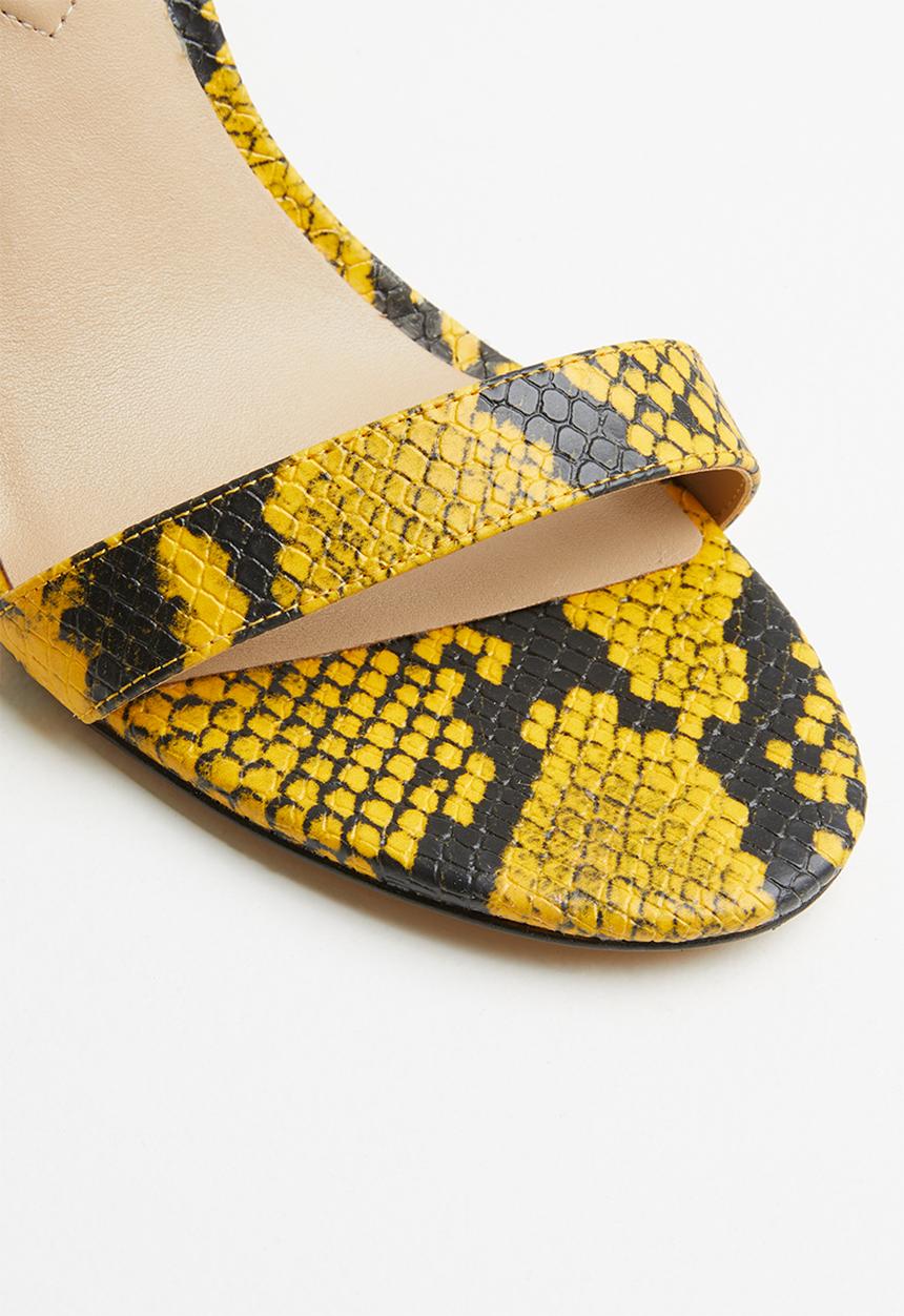 ALDO - Okraina heel - yellow & black