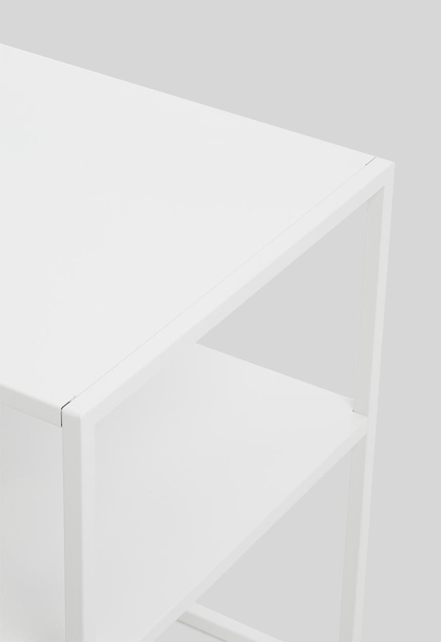 Sixth Floor - Newton bedside table - white