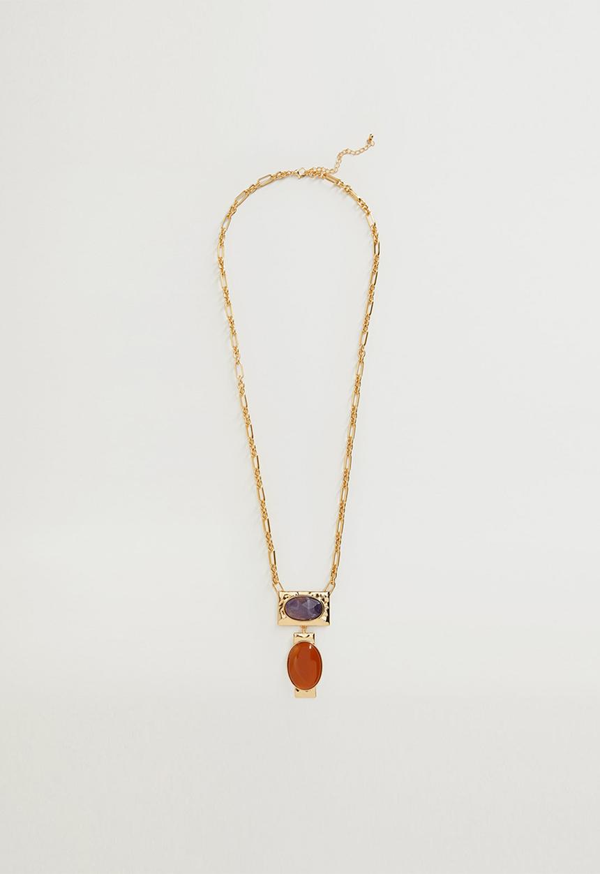 MANGO - Nito necklace - gold