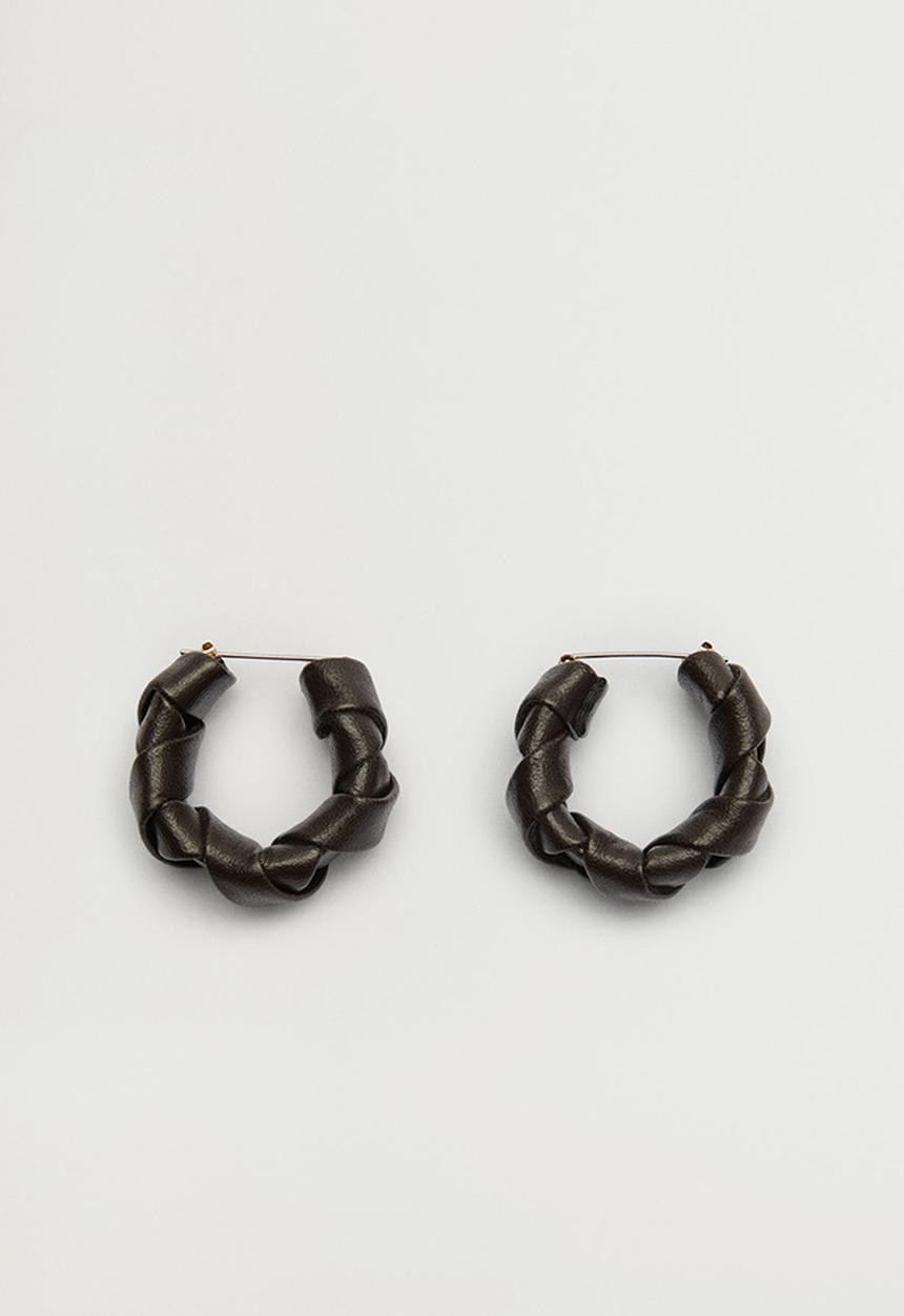 MANGO - Silvi earrings - black