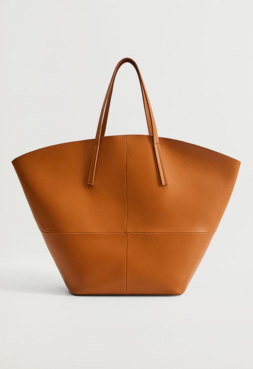 MANGO - Kobe bag - brown