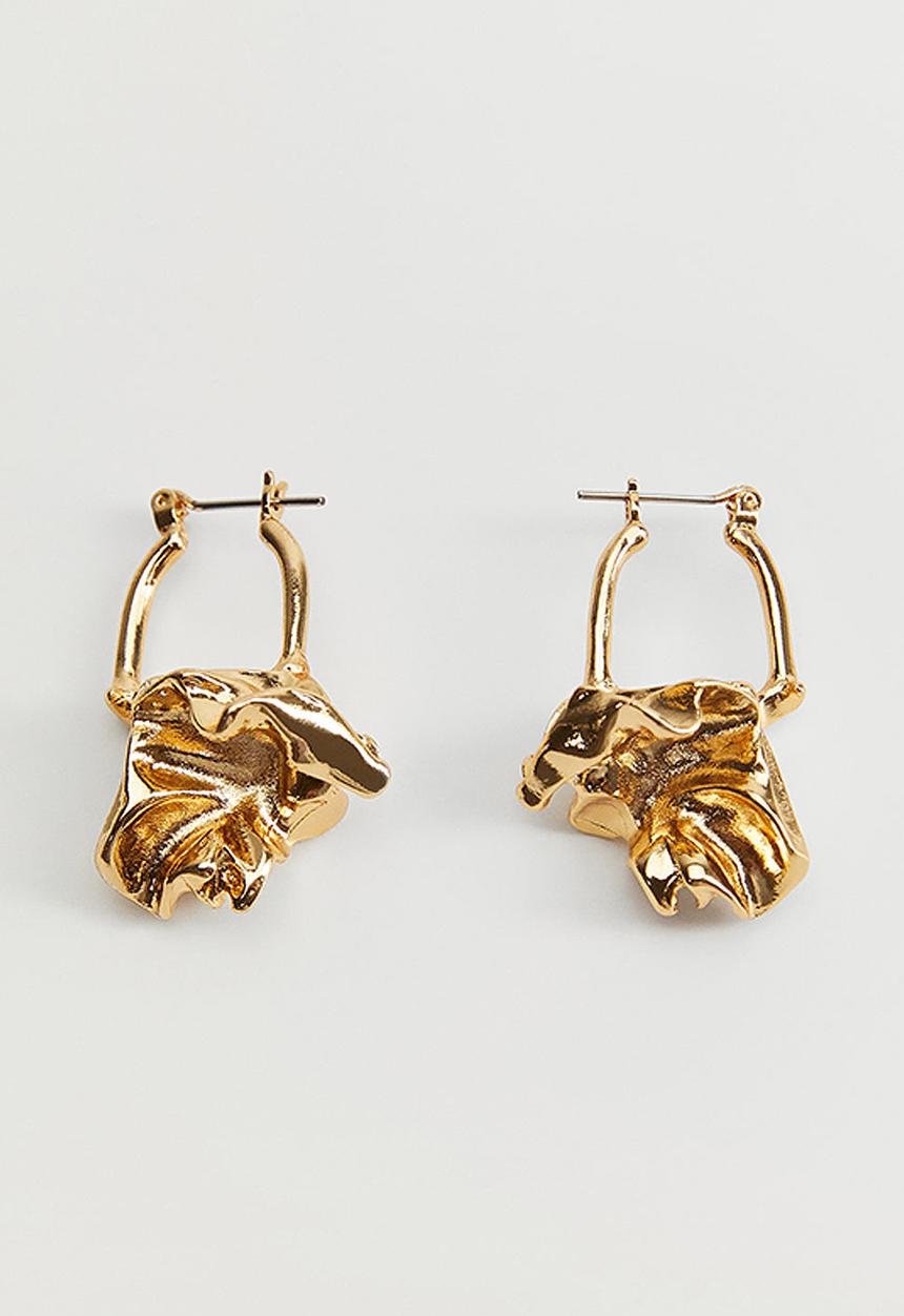 MANGO - Amunet earrings  - gold