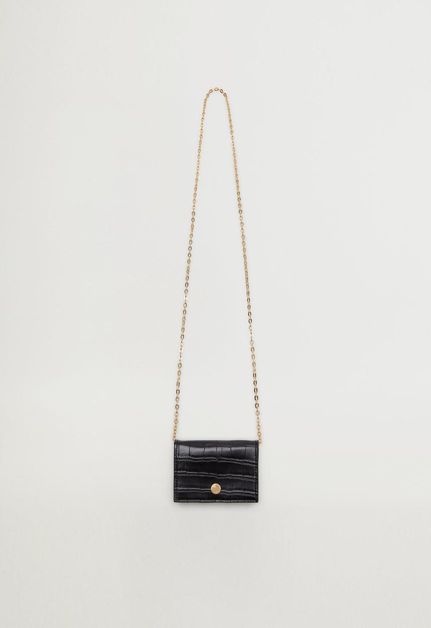 MANGO - Purse m maud - black 