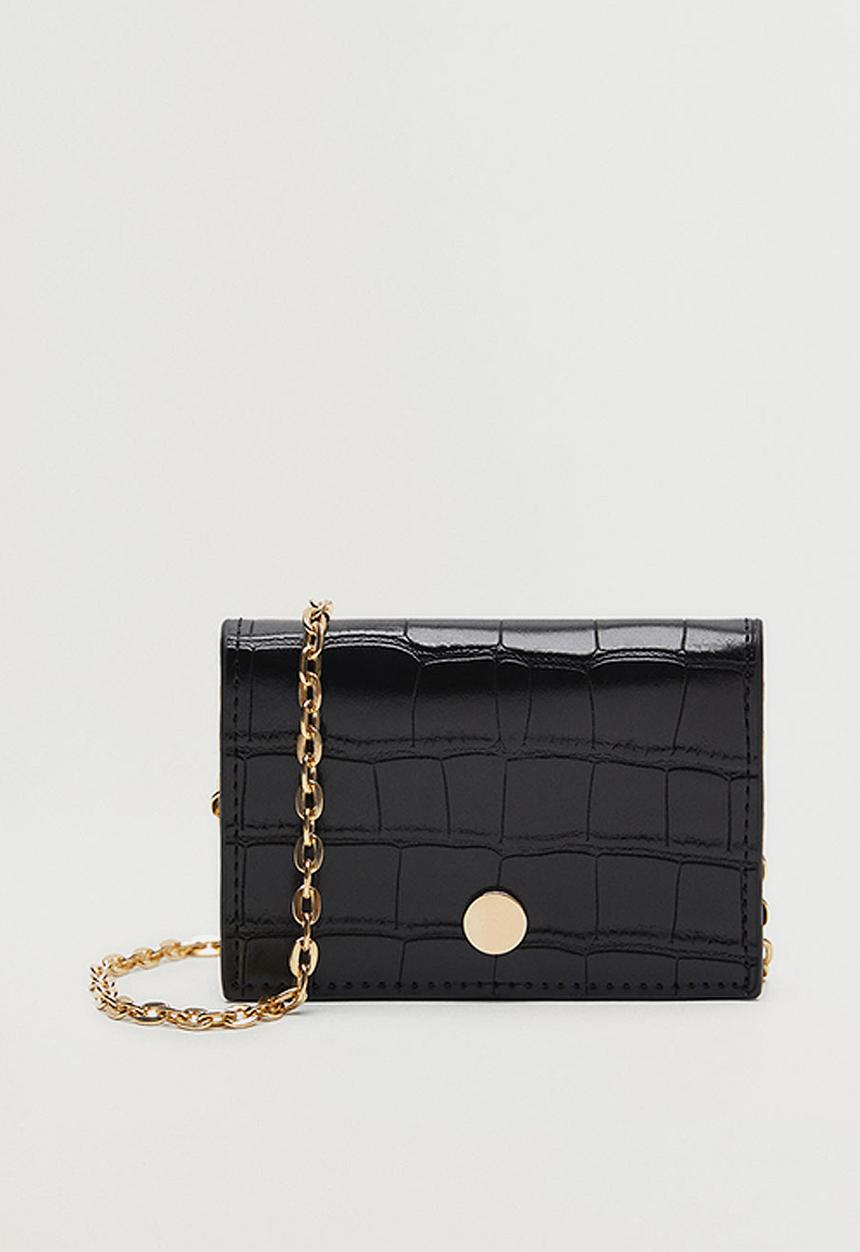 MANGO - Purse m maud - black 