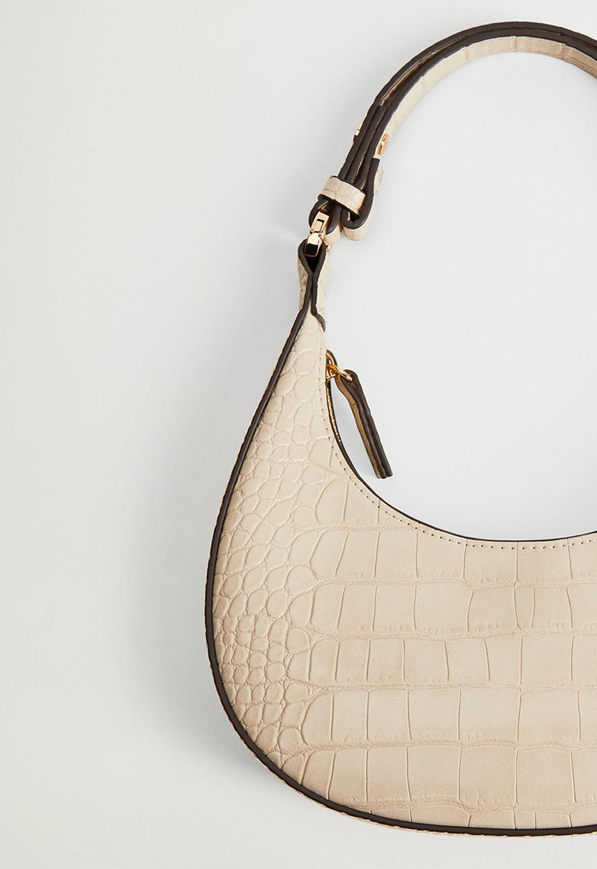 MANGO - Glasgow bag - natural