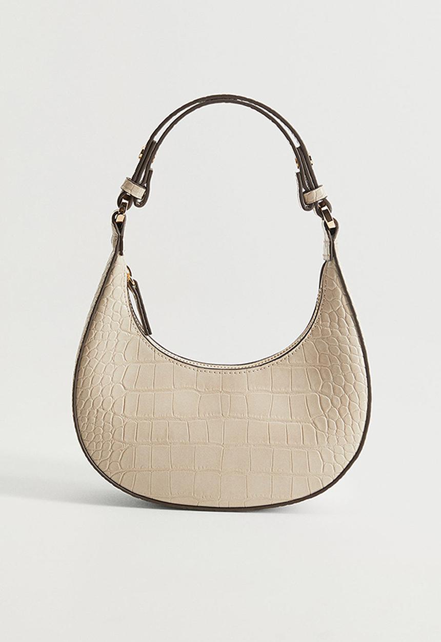 MANGO - Glasgow bag - natural