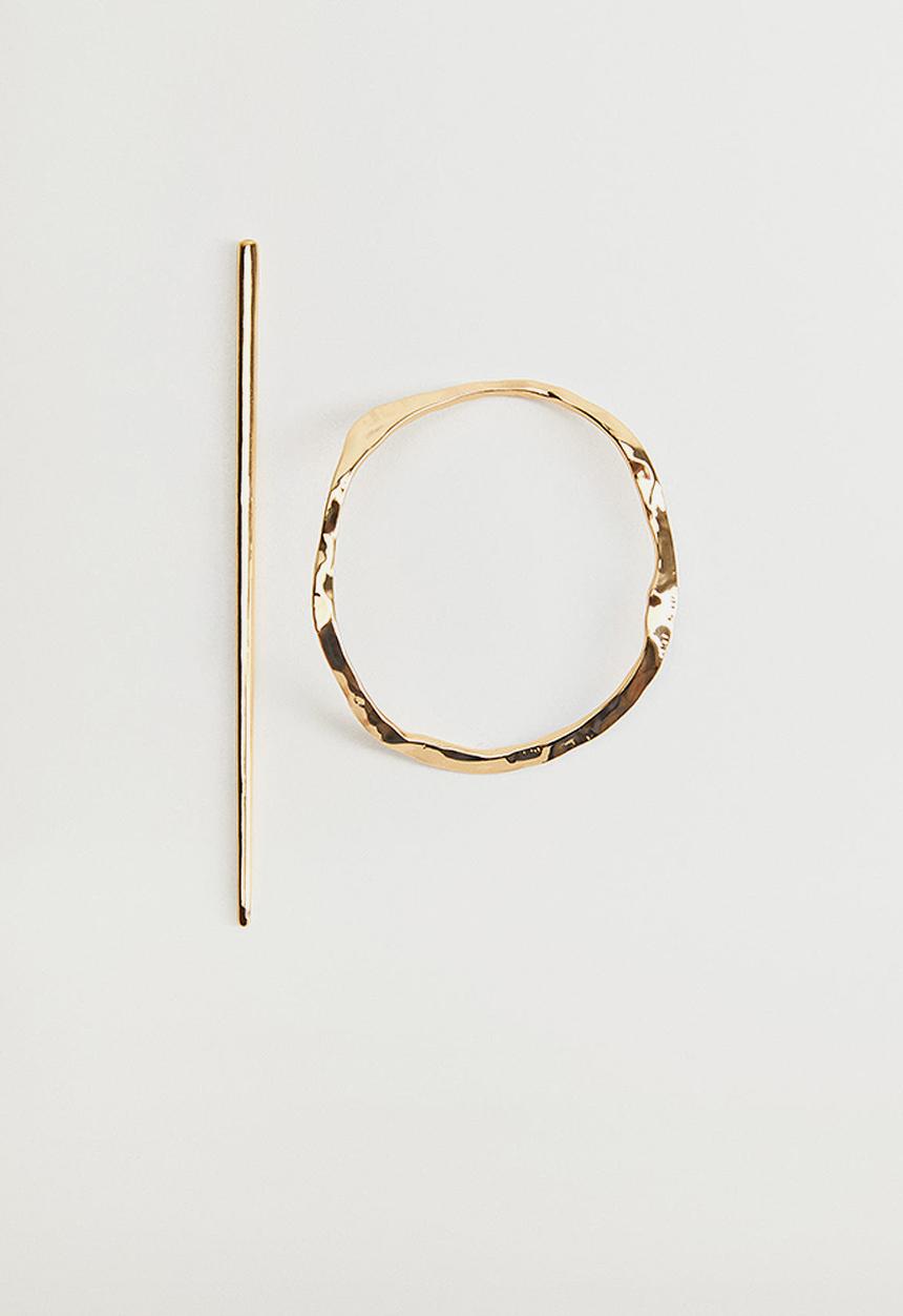 MANGO - Bastet hair clip - gold