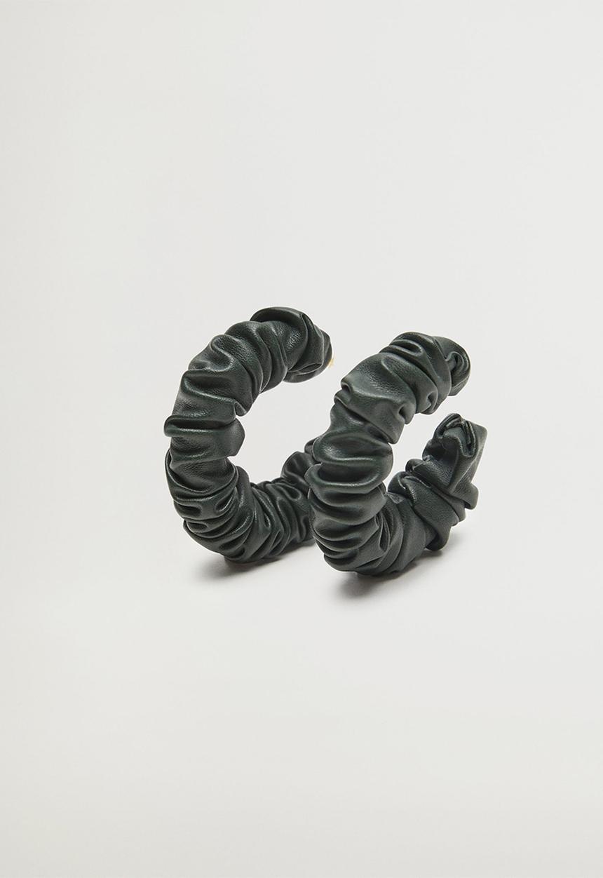 MANGO - Martha earrings  - green
