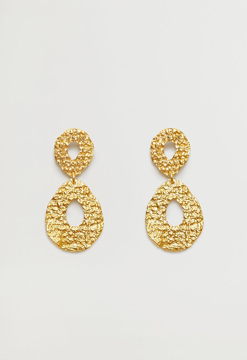 MANGO - Keret earrings  - gold