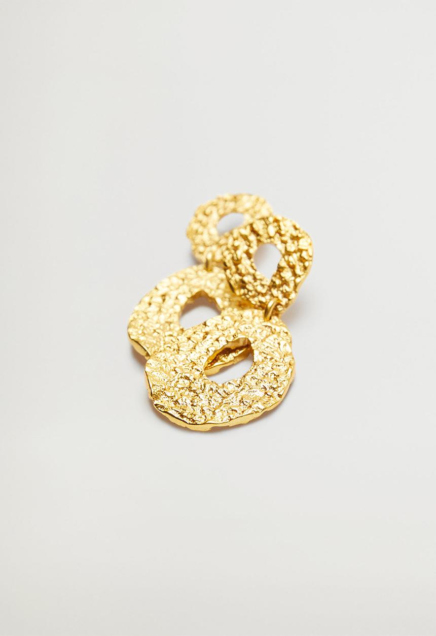 MANGO - Keret earrings  - gold
