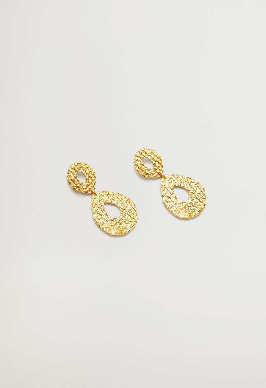 MANGO - Keret earrings  - gold