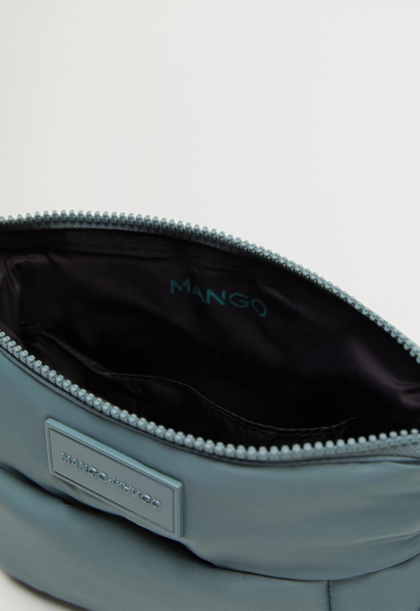 MANGO - Matt bag - blue