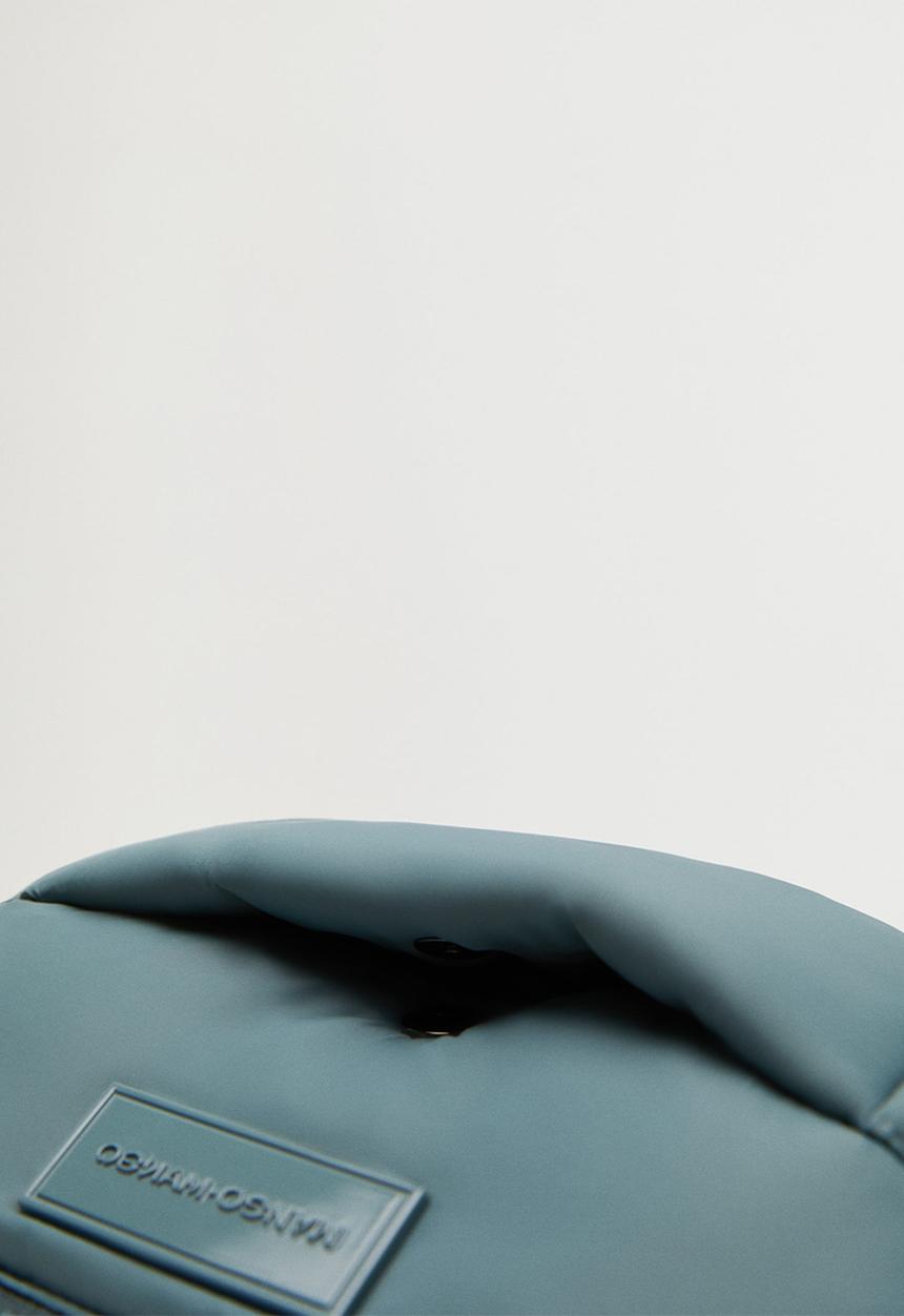 MANGO - Matt bag - blue