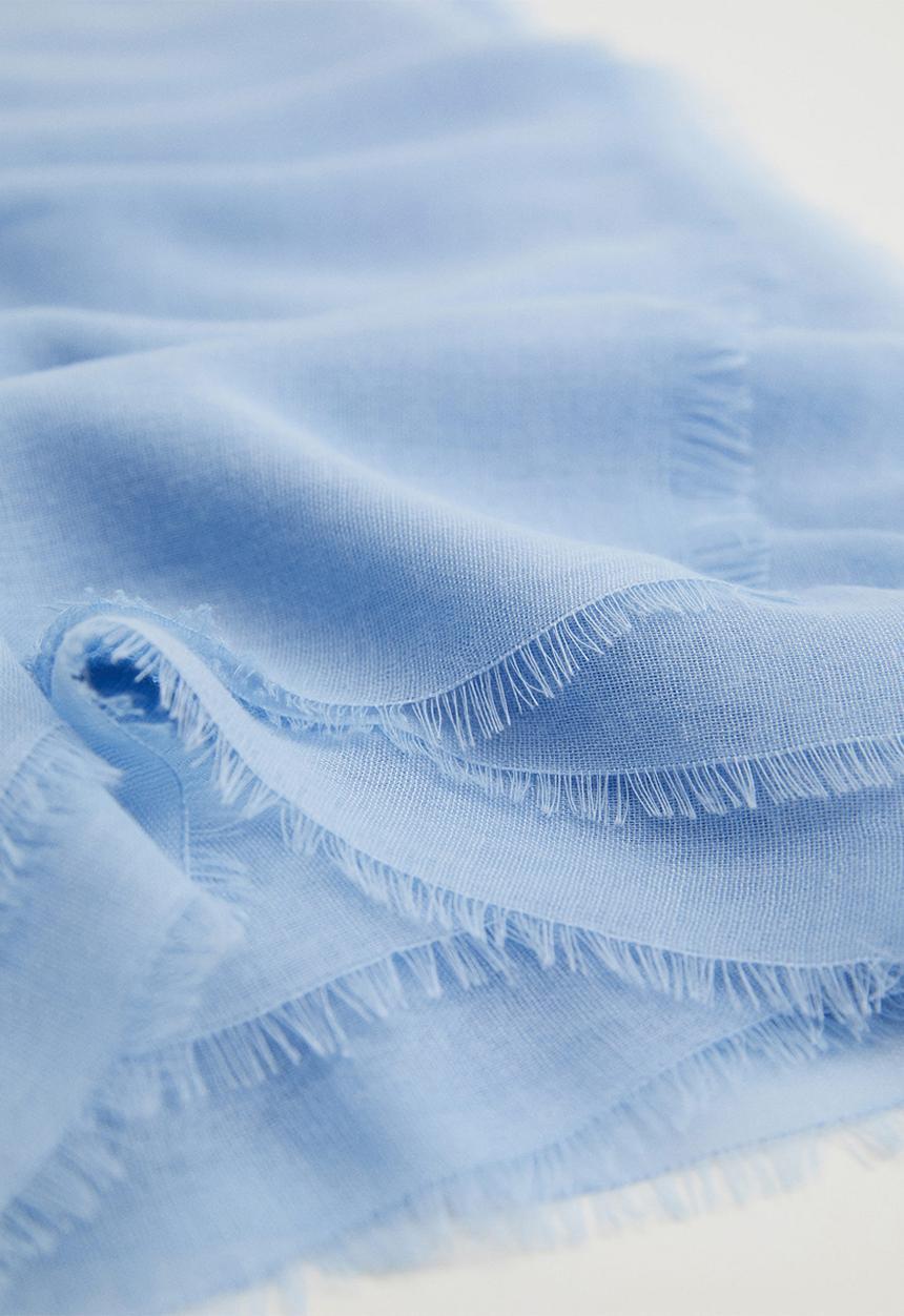 MANGO - Foulard cozy - blue