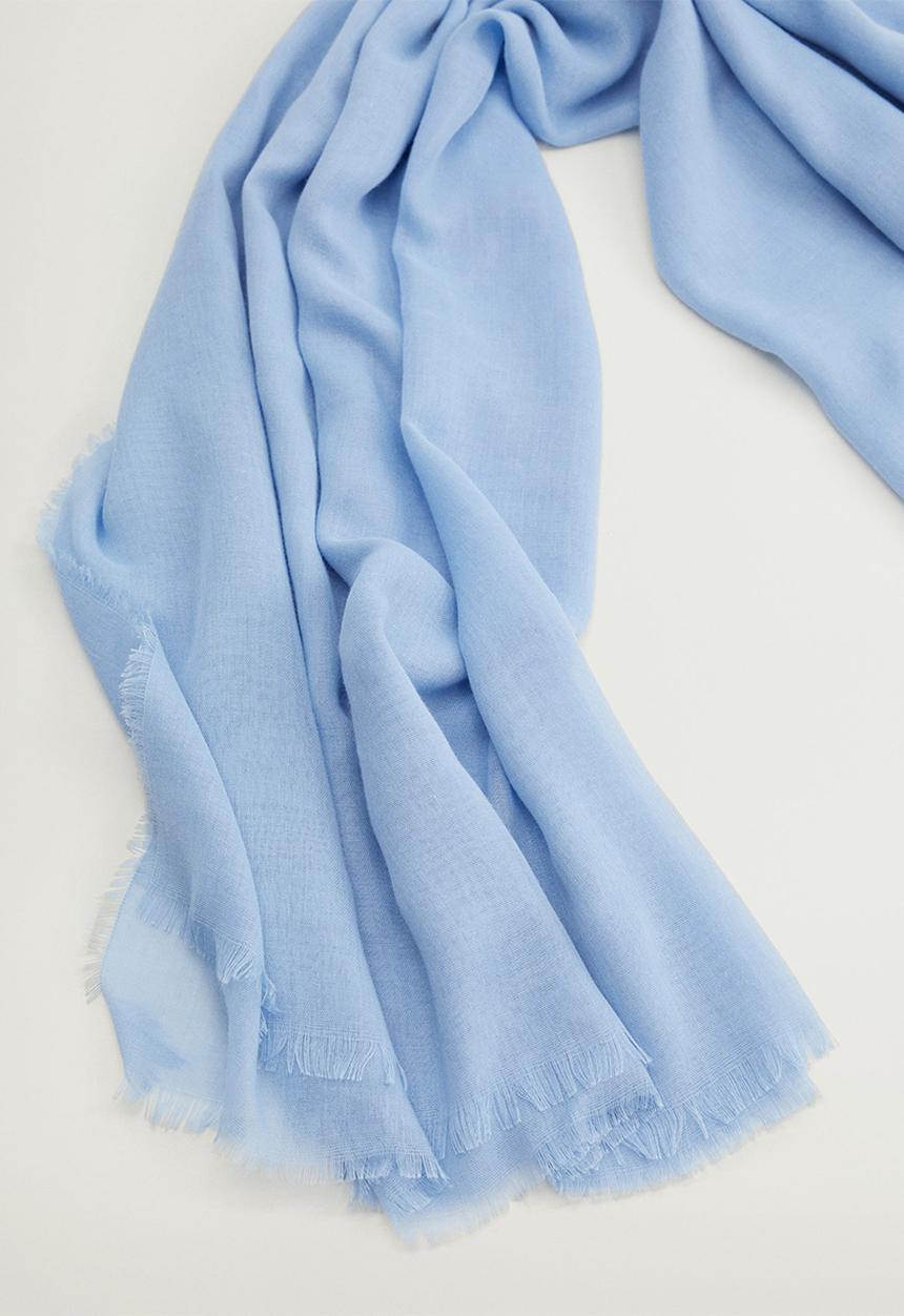 MANGO - Foulard cozy - blue