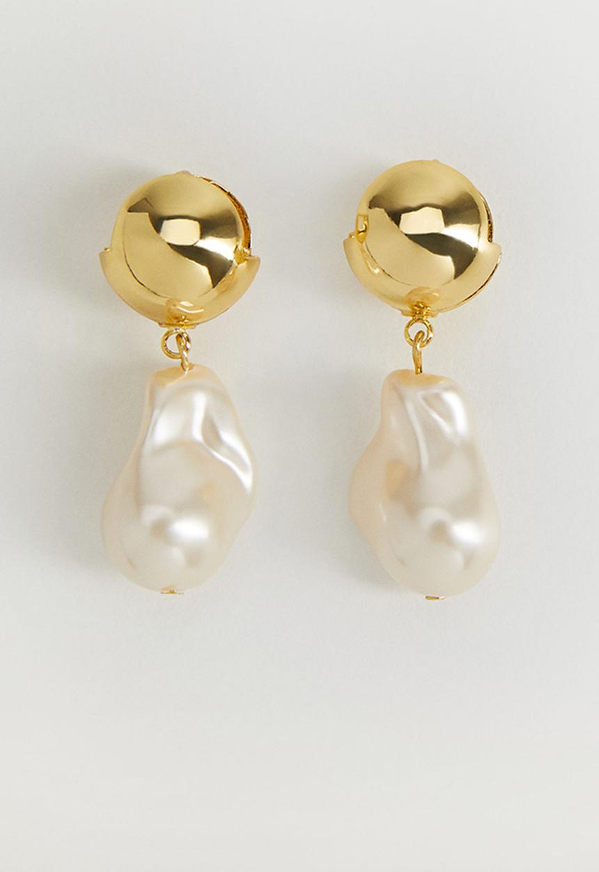 MANGO - Earrings olivias - gold