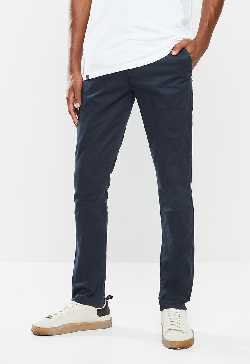 Aca Joe - Aca joe stretch chino pants - navy 