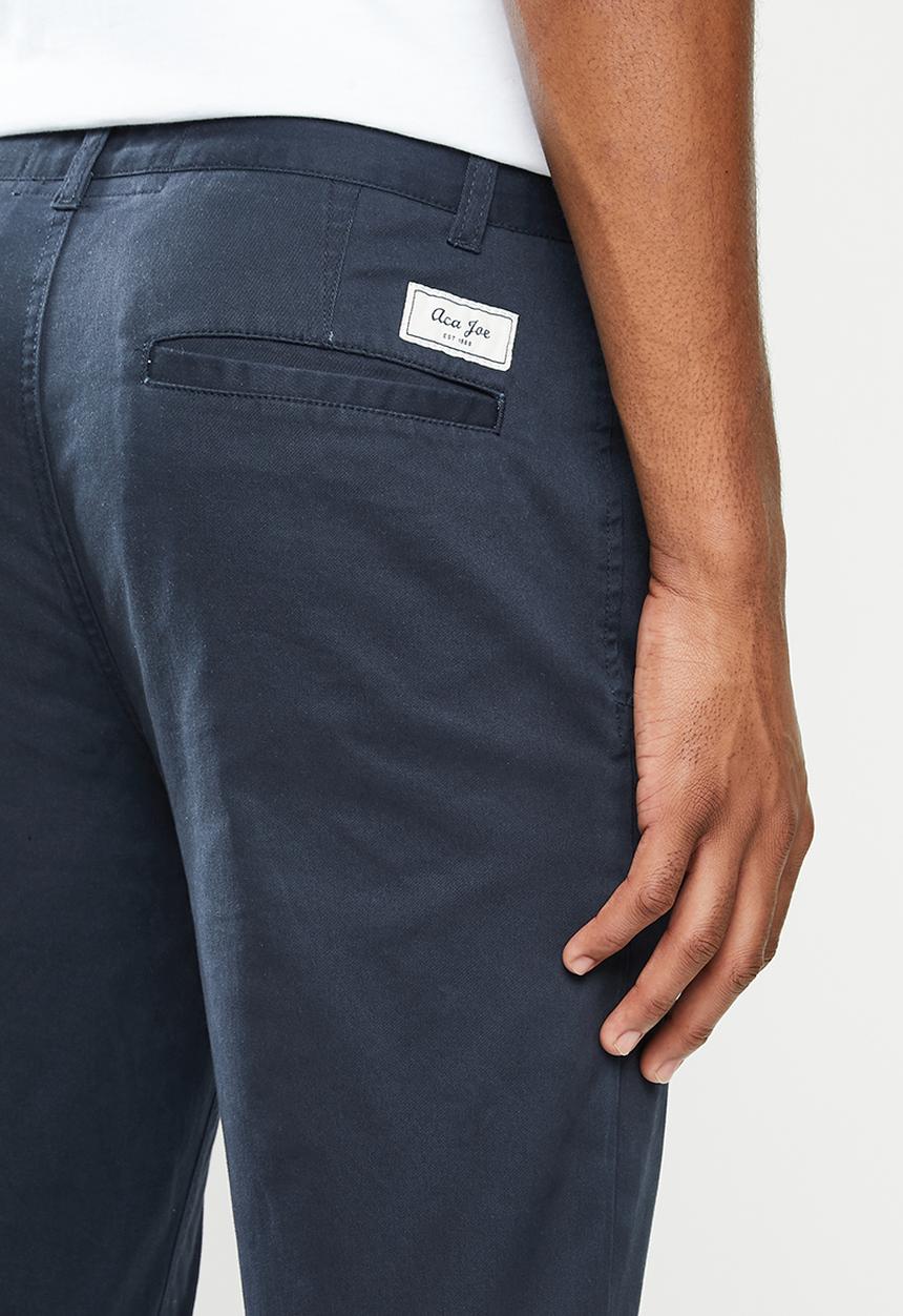 Aca Joe - Aca joe stretch chino pants - navy 