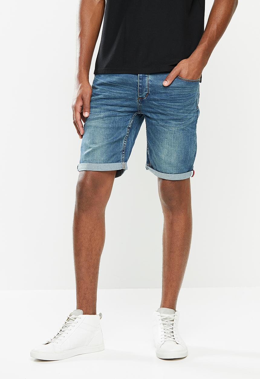 Aca Joe - Aca joe styled denim shorts - light blue