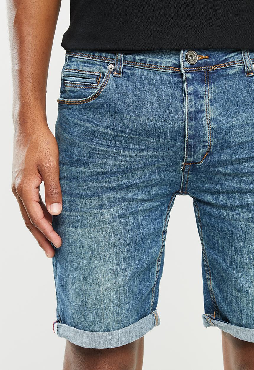 Aca Joe - Aca joe styled denim shorts - light blue
