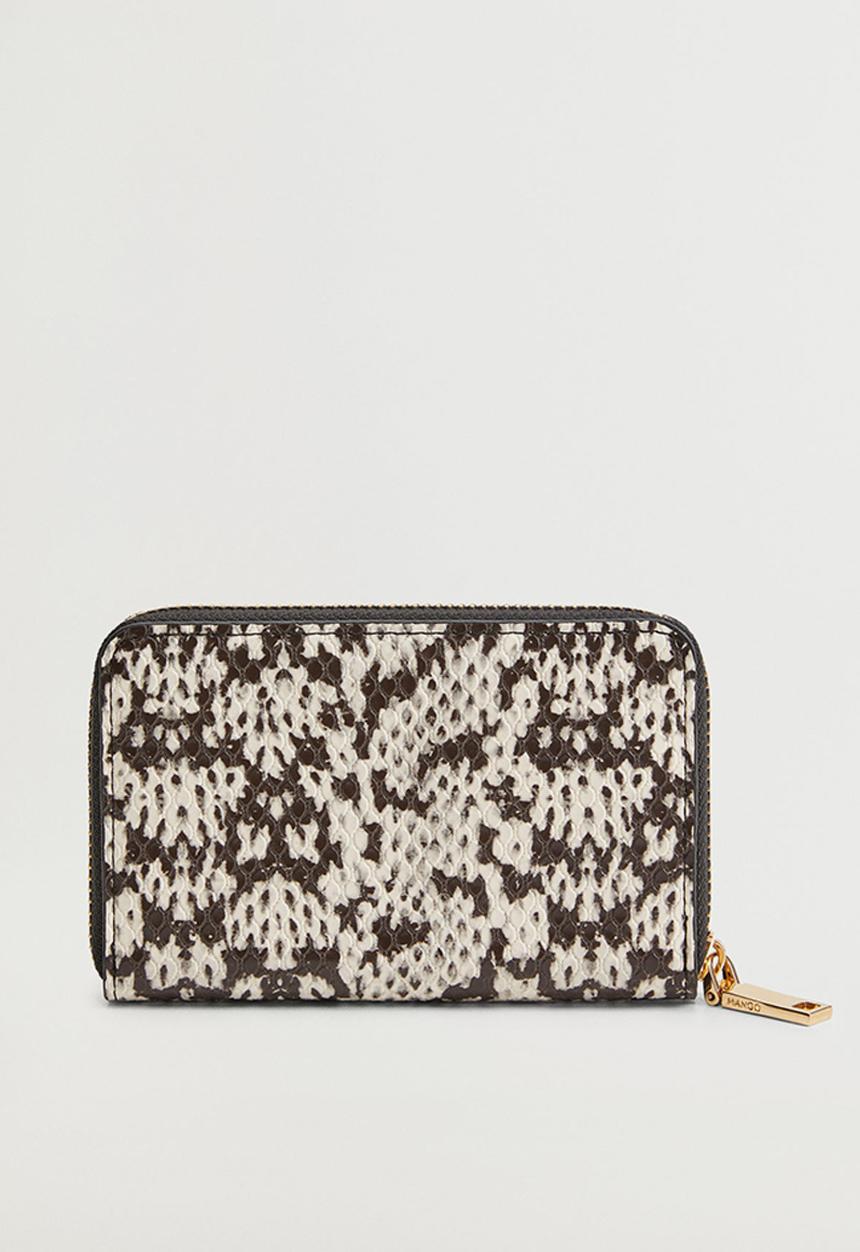 MANGO - Purse dalmata - black & white 