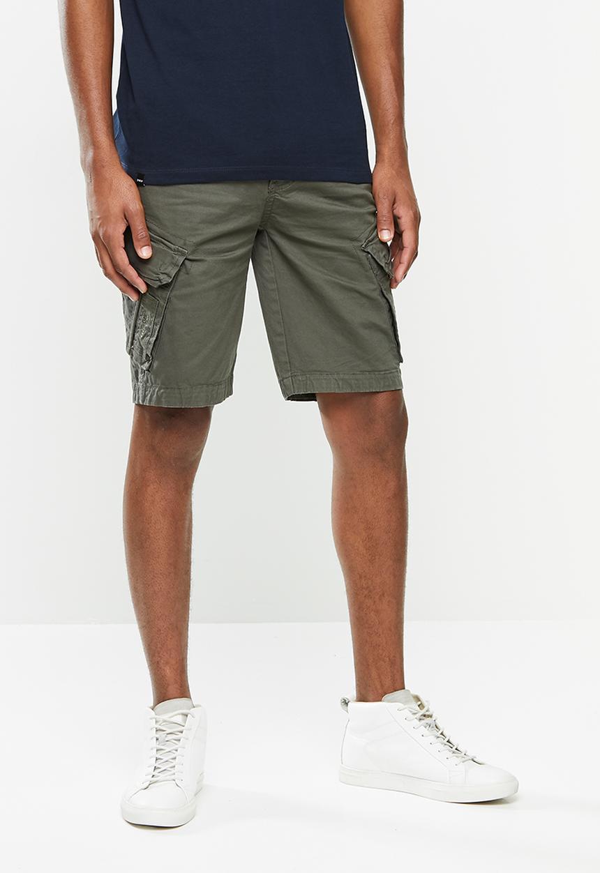 Aca Joe - Aca joe cargo shorts - green 