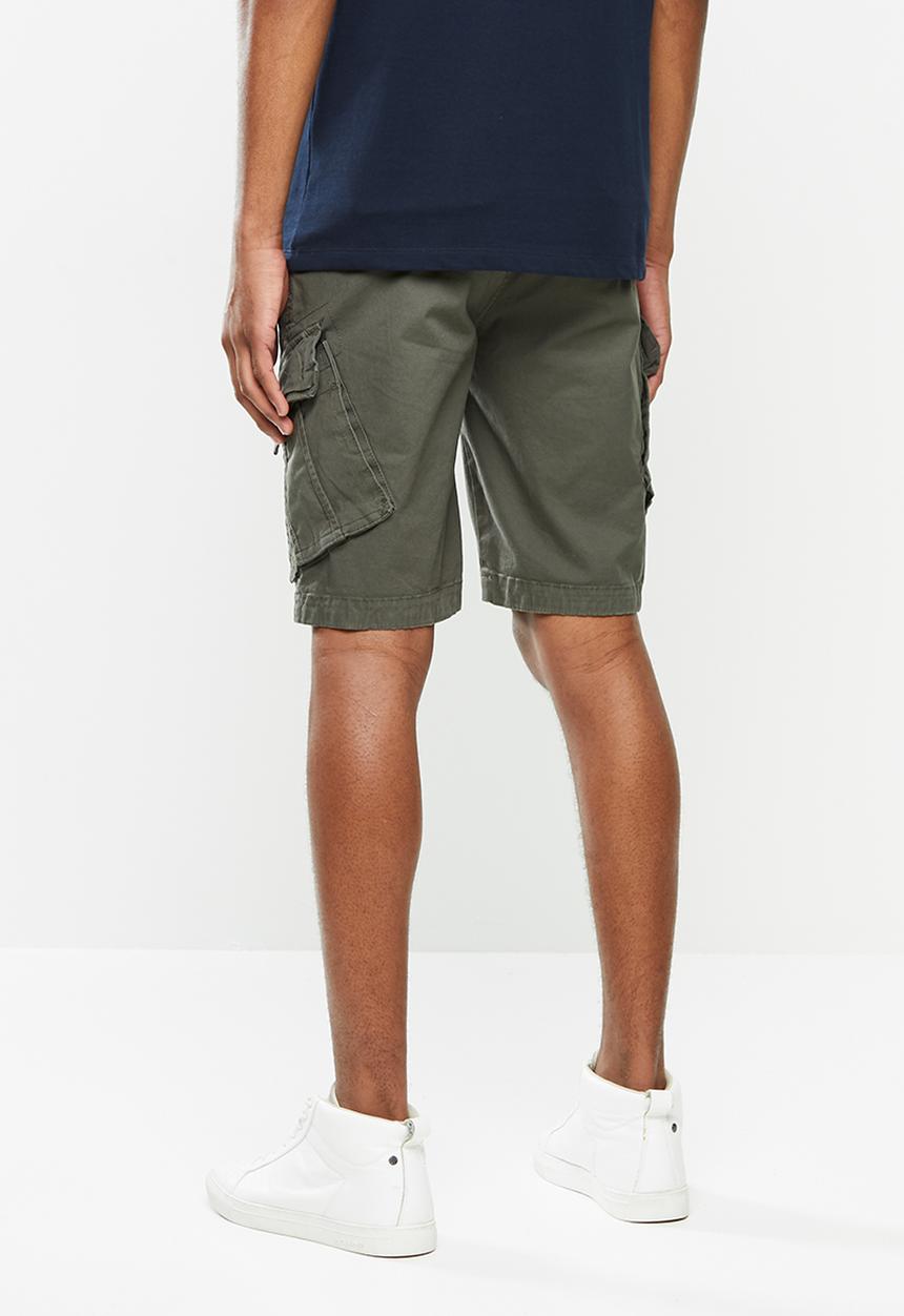 Aca Joe - Aca joe cargo shorts - green 