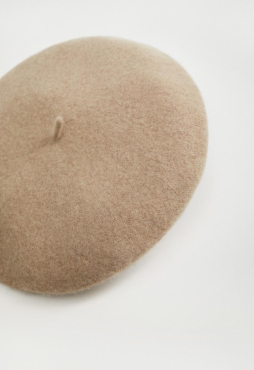 MANGO - Hat paris - pastel brown
