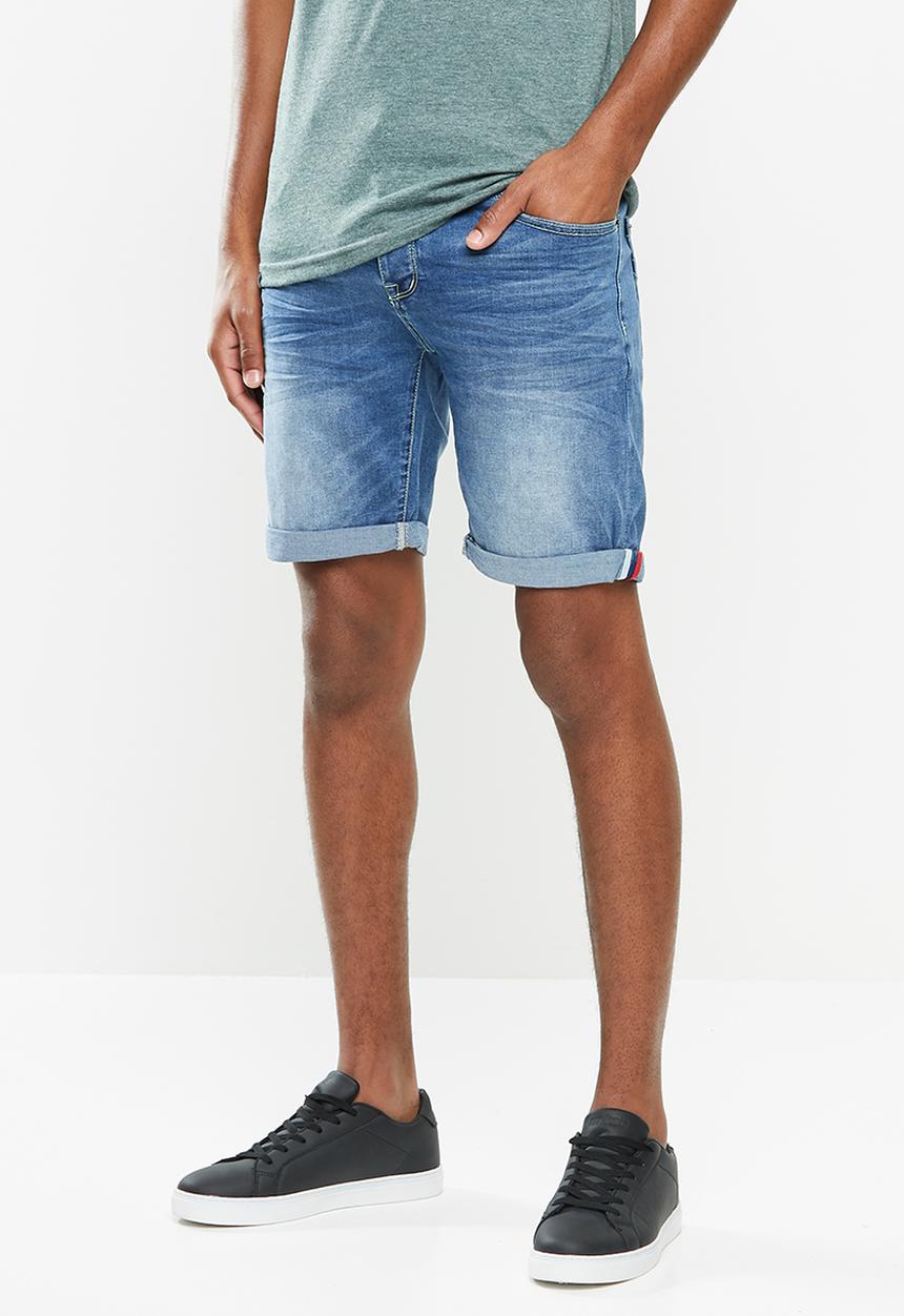 Aca Joe - Aca joe styled denim shorts - blue