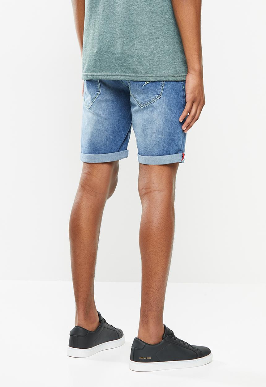 Aca Joe - Aca joe styled denim shorts - blue