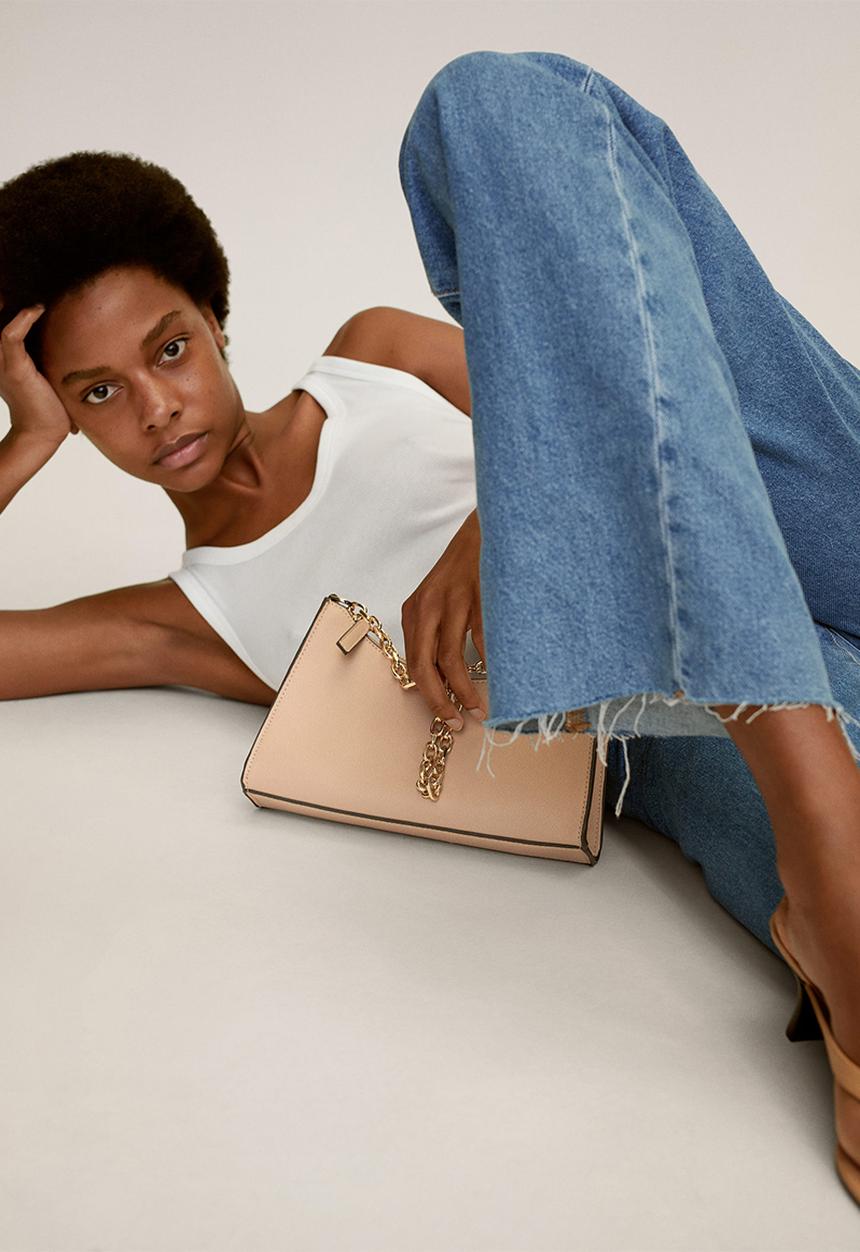 MANGO - Bayona bag - light pink
