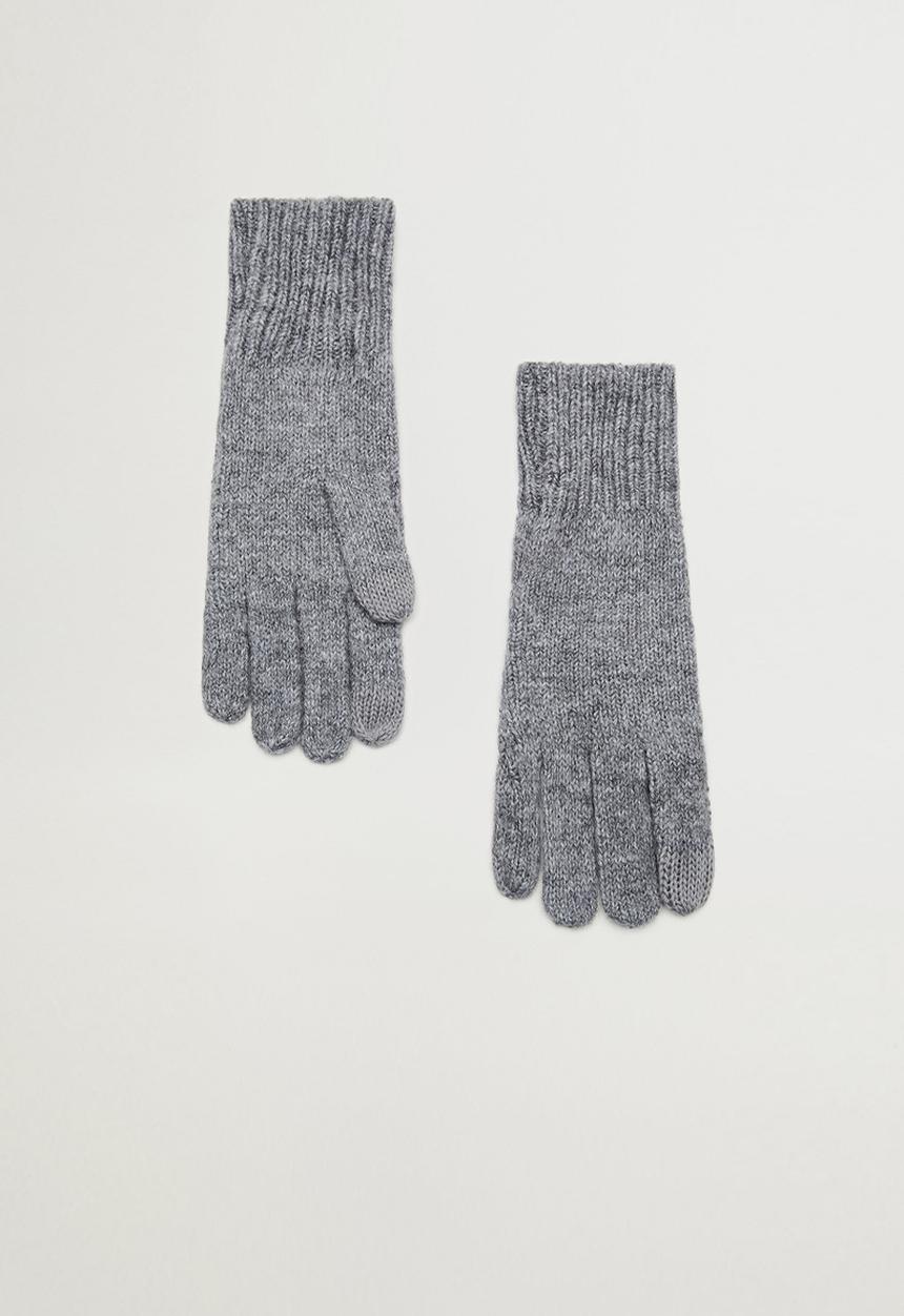 MANGO - Gloves beatriz - grey