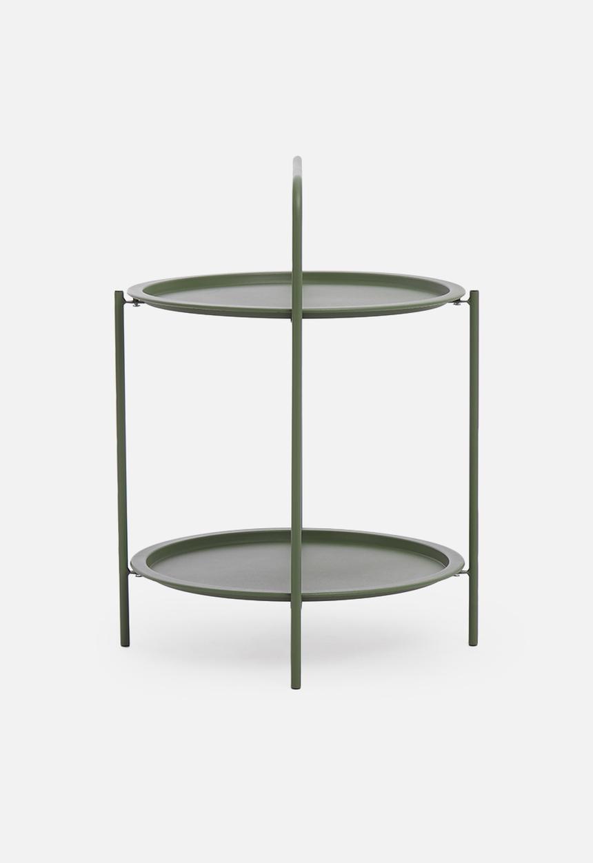 H&S - Tray side table - green