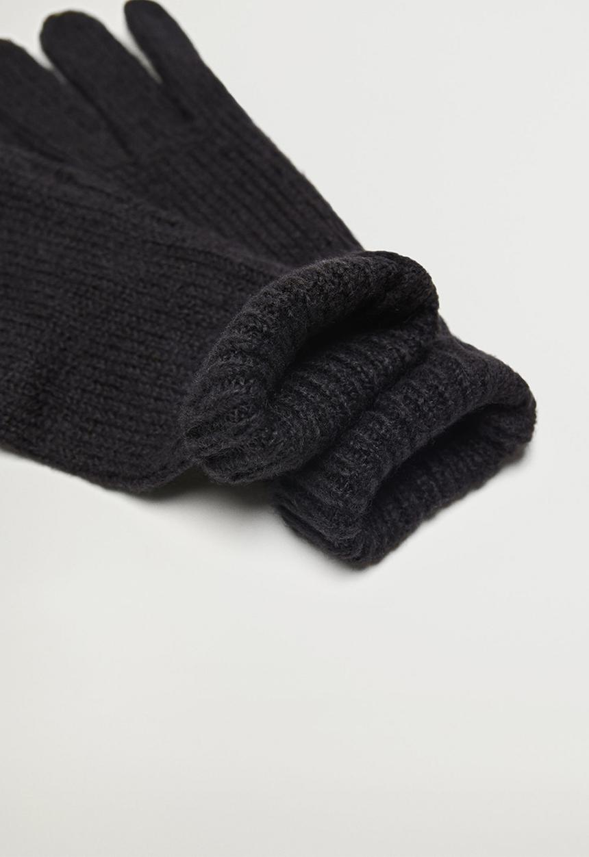 MANGO - Gloves beatriz - black