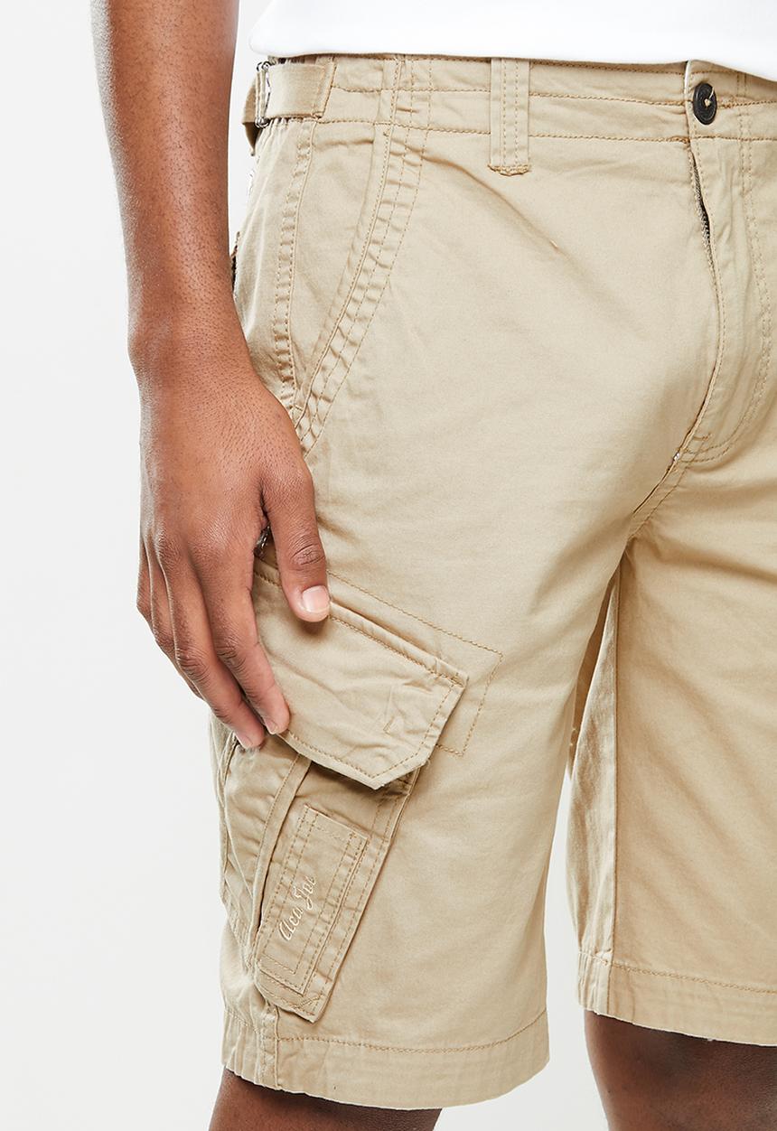 Aca Joe - Aca joe cargo shorts - beige 