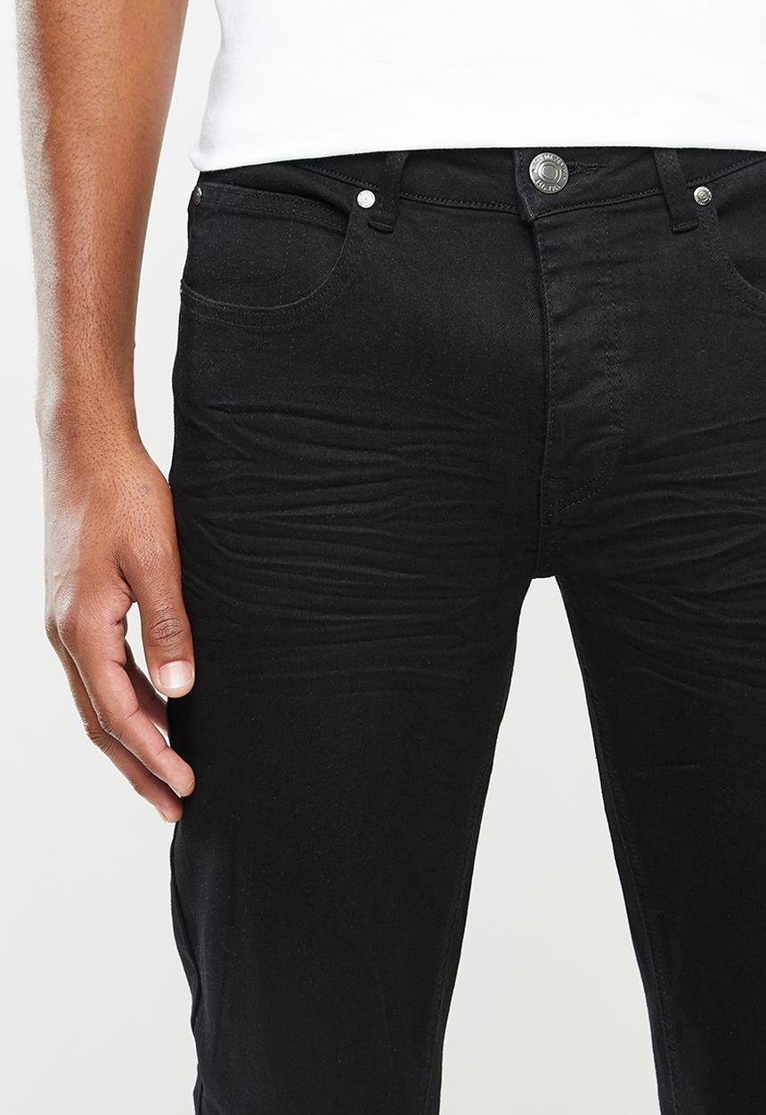 Aca Joe - Aca joe skinny fit denim jeans - black
